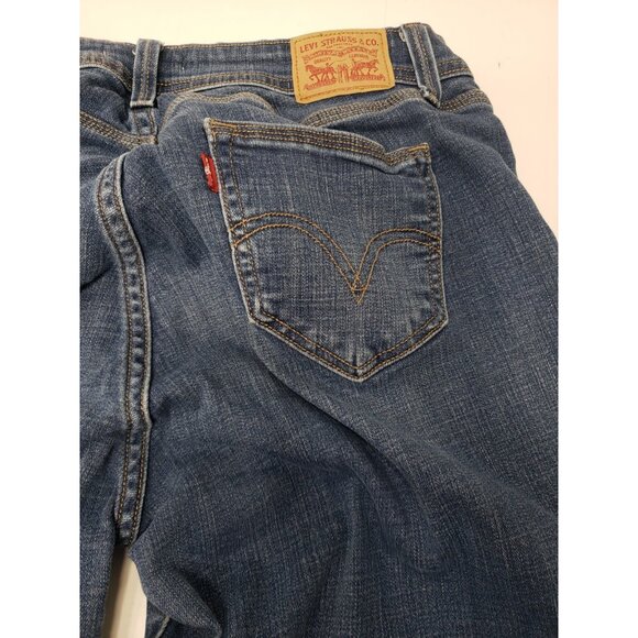 Levi’s Curvy Boot Cut 529 Jeans Size 12 LEVI STRAUSS & Co Medium Wash Pre Owned - Picture 11 of 16